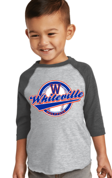 Rabbit Skins™ Toddler Baseball Jersey Tee Whiteville BB