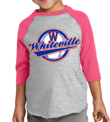 Rabbit Skins™ Toddler Baseball Jersey Tee Whiteville BB
