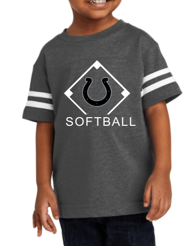 SCHS SB Rabbit Skins™ Toddler Football Fine Jersey Tee