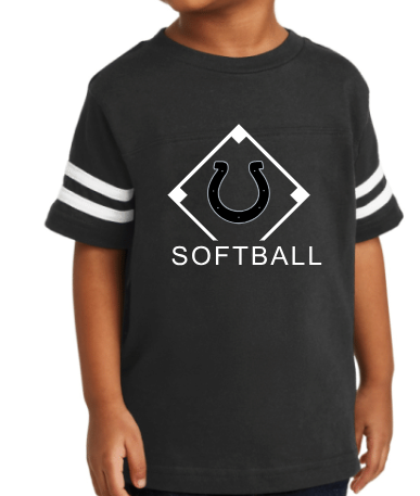 SCHS SB Rabbit Skins™ Toddler Football Fine Jersey Tee