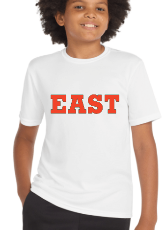 S/S Phenom Drifit Tee "EAST" - Youth/Adult