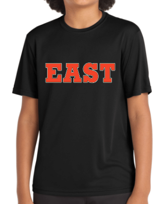 S/S Phenom Drifit Tee "EAST" - Youth/Adult