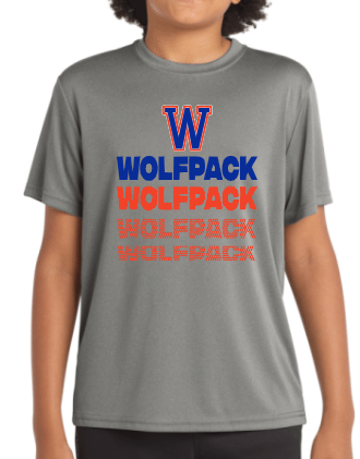 S/S Phenom Drifit Tee "Wolfpack Fade" - Youth/Adult