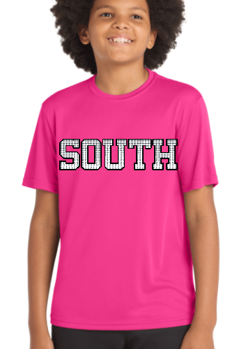 S/S Phenom Drifit Tee "SOUTH" - Youth/Adult