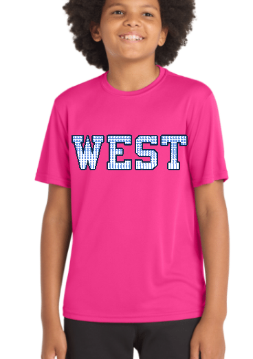 S/S Phenom Drifit Tee "West" - Youth/Adult