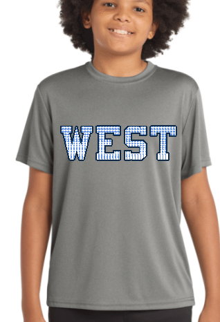 S/S Phenom Drifit Tee "West" - Youth/Adult