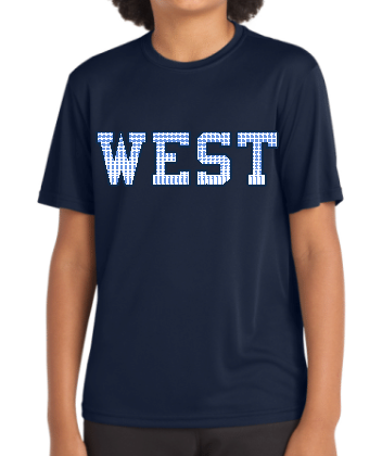 S/S Phenom Drifit Tee "West" - Youth/Adult