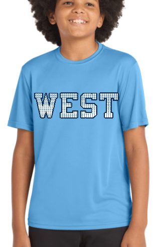 S/S Phenom Drifit Tee "West" - Youth/Adult