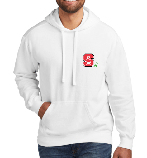 Just Hoods College Hoodie - NCSU Turf
