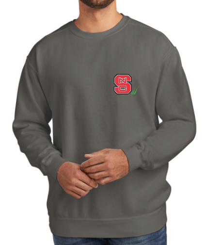 Just Hoods College Crewneck Sweat - NCSU Turf