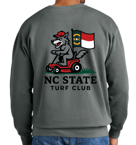 Just Hoods College Crewneck Sweat - NCSU Turf