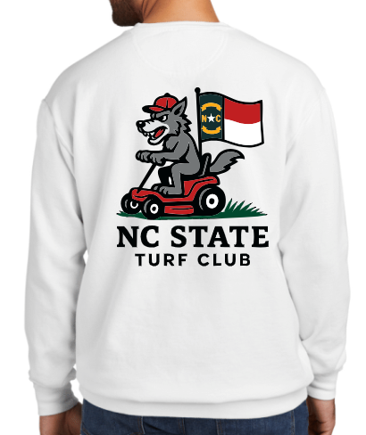 Just Hoods College Crewneck Sweat - NCSU Turf