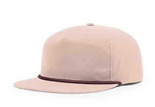 Richardson R256 Rope Hat with Round Leather MGM Sports Patch