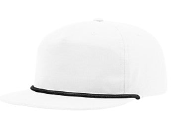 Richardson R256 Rope Hat with Round Leather MGM Sports Patch