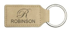 Custom laser engraved keychains, wallets, pens & other gifts