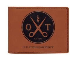 Custom laser engraved keychains, wallets, pens & other gifts