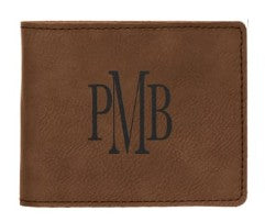 Custom laser engraved keychains, wallets, pens & other gifts