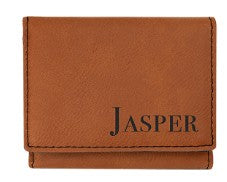 Custom laser engraved keychains, wallets, pens & other gifts