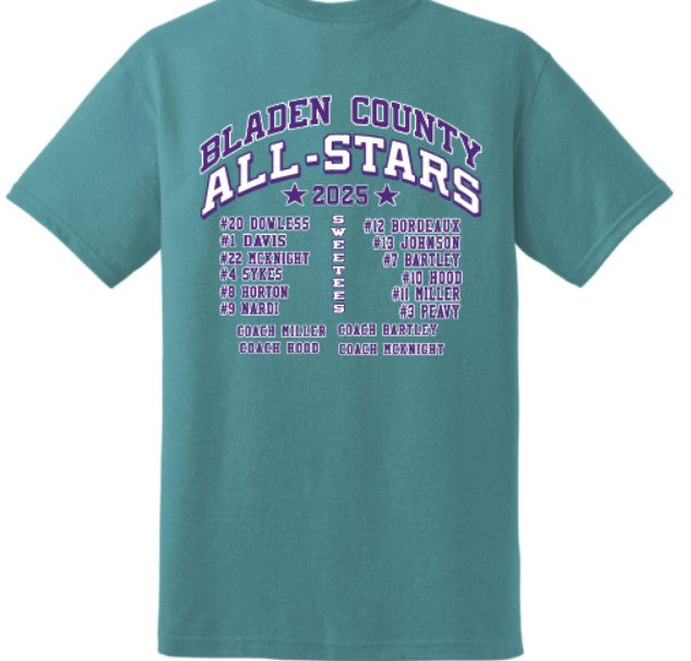 Bladen County SB all-stars Team Shirts