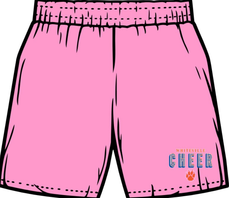 Soffe shorts with Wolfpack Cheer Logo