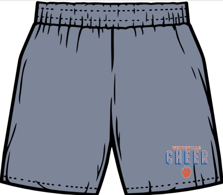 Soffe shorts with Wolfpack Cheer Logo