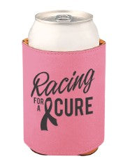 LEATHER KOOZIE Laser Engraved