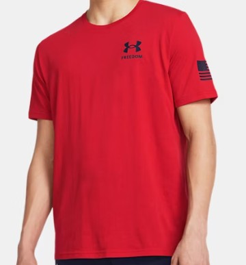 UA Freedom Flag Tee Shirt
