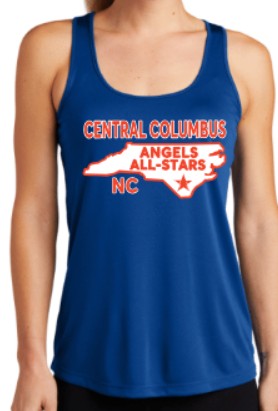 Central Columbus Angels Team Tanks and Women's Shirts 2025