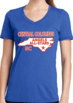 Central Columbus Angels Team Tanks and Women's Shirts 2025