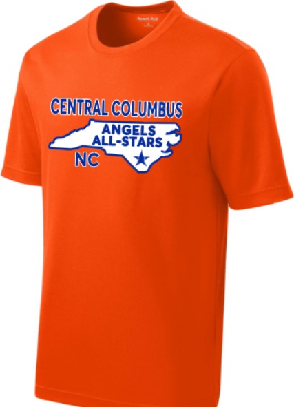 Central Columbus Angels Team Shirts 2025