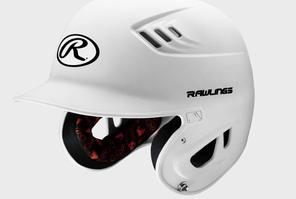Rawlings Velo Matte Batting Helmet - Yth and Adult