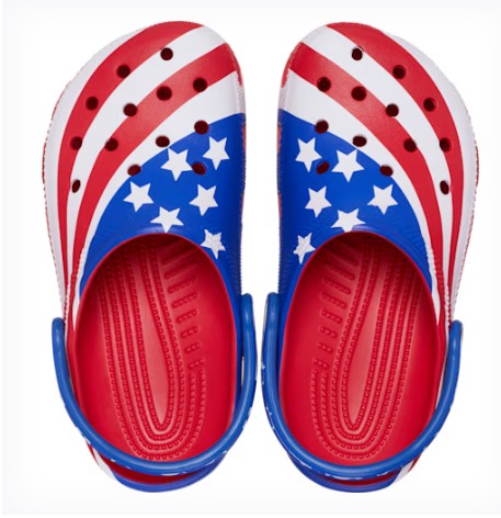 American Flag Classic Crocs