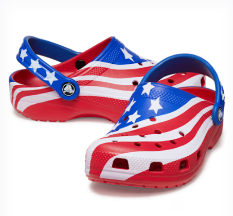 American Flag Classic Crocs