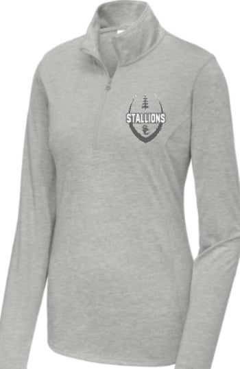 South Columbus Stallions 1/4 Zip Pullover Women's