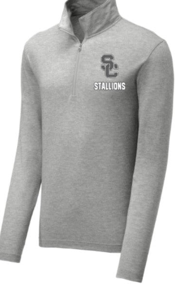 South Columbus Stallions 1/4 Zip Pullover Men's SC