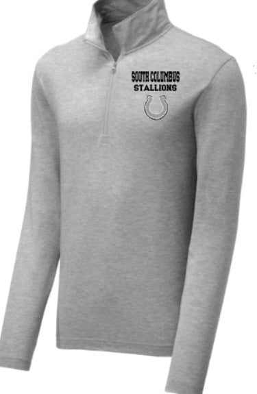 South Columbus Stallions 1/4 Zip Pullover Men's