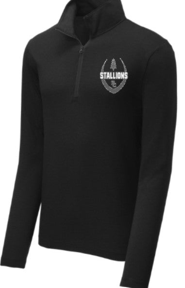 South Columbus Stallions Football 1/4 Zip Pullover Men's