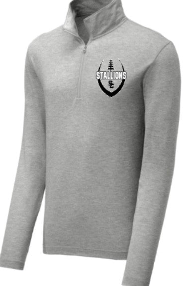 South Columbus Stallions Football 1/4 Zip Pullover Men's