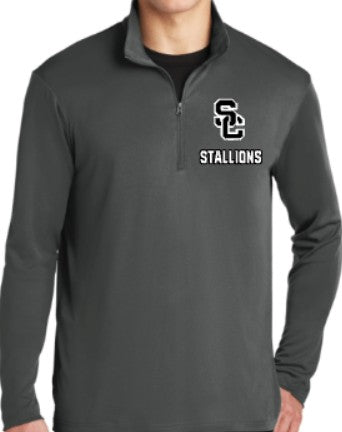 South Columbus Stallions 1/4 Zip Pullover Men's SC