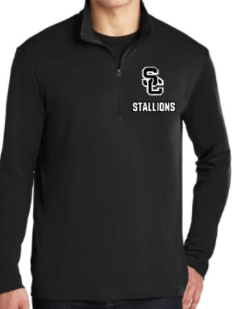 South Columbus Stallions 1/4 Zip Pullover Men's SC