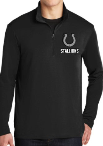 South Columbus Stallions 1/4 Zip Pullover Men's