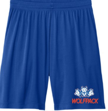 Holloway Weld 8.5 Inch 3 Pocket Shorts w/ Wolfpack logo
