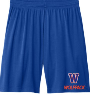 Holloway Weld 8.5 Inch 3 Pocket Shorts w/ Wolfpack logo