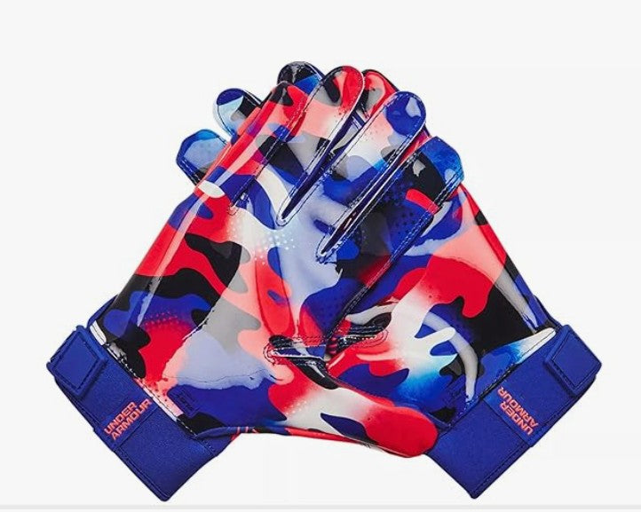 Under Armour Mens F9 Nitro Football Gloves
