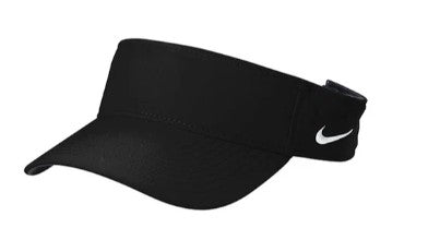Nike Pro Performance Visor w/ Laser Engraved Leather Patch