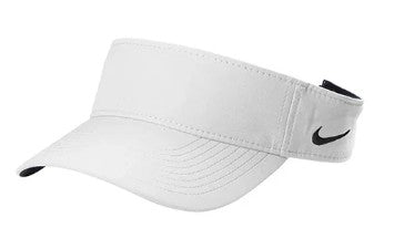 Nike Pro Performance Visor w/ Laser Engraved Leather Patch