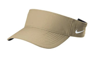 Nike Pro Performance Visor w/ Laser Engraved Leather Patch