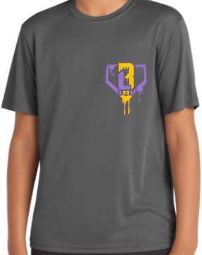 Baseball Lifestyle Youth T-Shirt Front & Back Design