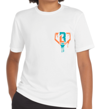 Baseball Lifestyle Youth T-Shirt Front & Back Design