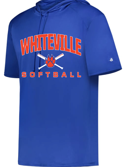 B-Core Short Sleeve Hoodie - WHS SOFTBALL
